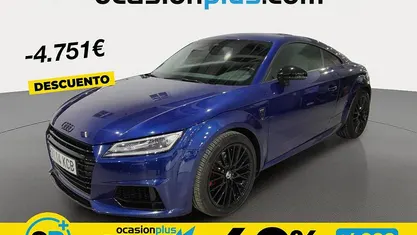 Usado Audi TTS S-Line 230 CV (169 kW) 2017 Azul Coupe