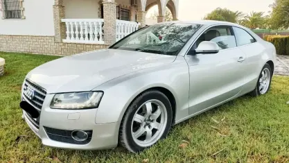 Usado Audi A5 190 CV (139 kW) 2009 Gris Coupe