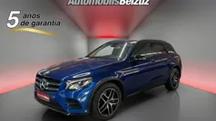 Azul Usado 2019 Mercedes GLC220 SUV | 36.490 € (Buen precio)