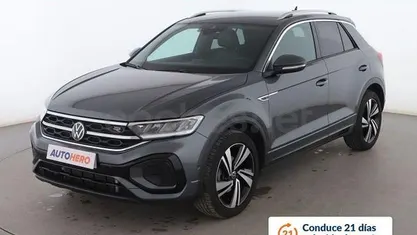 Usado VW T-Roc R-line 150 CV (110 kW) 2022 Gris SUV