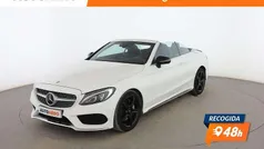 Usado 2016 Mercedes C220 AMG line Descapotable | 29.199 € (Precio justo)