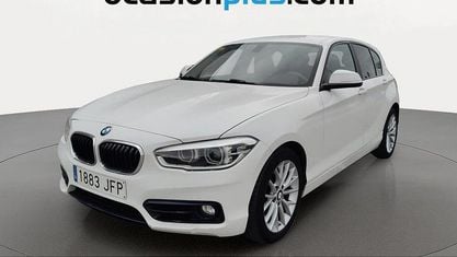 Begagnad BMW 118 150 HK (110 kW) 2015 Vit Halvkombi