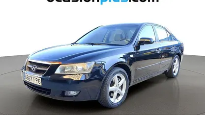 Negro Usado 2007 Hyundai Sonata Comfort Berlina | 5900 € (Precio justo)