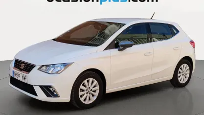 Usado Seat Ibiza XCELLENCE 95 CV (69 kW) 2018 Blanco Utilitario