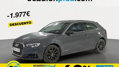 Usado Audi A3 Design 110 CV (80 kW) 2016 Gris Utilitario