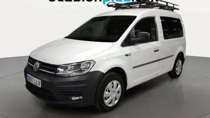 Usado VW Caddy 102 CV (75 kW) 2020 Blanco Monovolumen