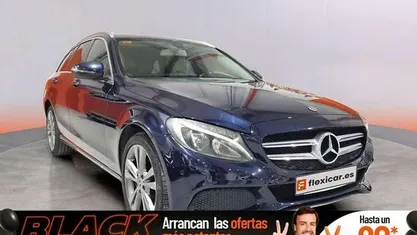 Occasion Mercedes C220 170 PK (125 kW) 2017 Blauw Stationwagen