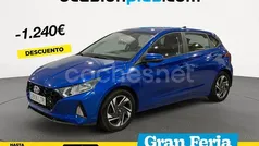Azul Usado 2021 Hyundai i20 Berlina | 13.650 € (Precio justo)