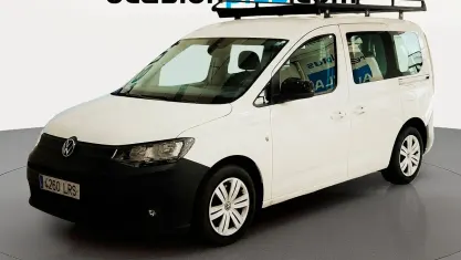 Usado VW Caddy 122 CV (89 kW) 2021 Blanco Monovolumen
