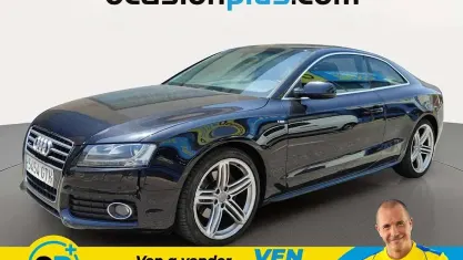 Usado Audi A5 S-Line 211 CV (155 kW) 2010 Negro Coupe
