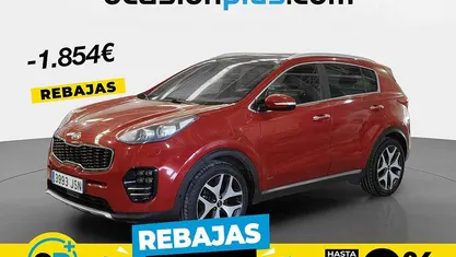 Usado Kia Sportage GT-Line 177 CV (130 kW) 2016 Rojo SUV