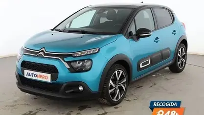 Brugt Citroën C3 Shine 102 HK (75 kW) 2022 Blå Hatchback