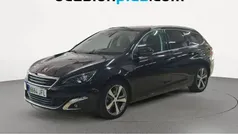 Negro Usado 2015 Peugeot 308 Allure Familiar | 9900 € (Precio justo)