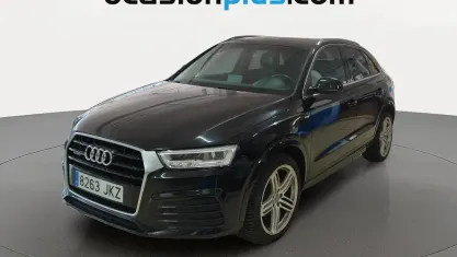 Usado Audi Q3 S-Line 184 CV (135 kW) 2015 Negro SUV