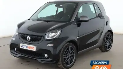 Usado Smart ForTwo Coupé Passion 90 CV (66 kW) 2018 Negro Coupe