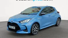 Azul Usado 2021 Toyota Yaris Hybrid Plus Utilitario | 18.082 € (Precio justo)