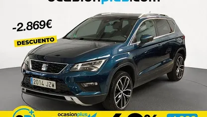 Usado Seat Ateca XCELLENCE 150 CV (110 kW) 2017 Azul SUV