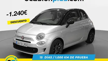 Usado Fiat 500 Connect 70 CV (51 kW) 2021 Gris Descapotable
