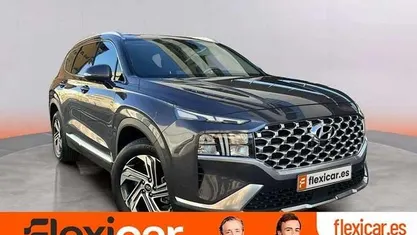 Usado Hyundai Santa Fe 202 CV (148 kW) 2022 Gris SUV