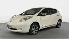 Blanco Usado 2014 Nissan Leaf Tekna Utilitario | 8900 € (Precio justo)