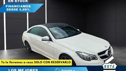 Usado Mercedes E250 204 CV (150 kW) 2015 Blanco Coupe