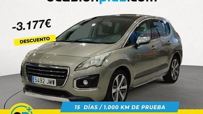 Usado Peugeot 3008 Allure 120 CV (88 kW) 2016 Gris SUV