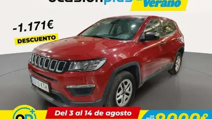 Usado Jeep Compass Sport 140 CV (102 kW) 2019 Rojo SUV