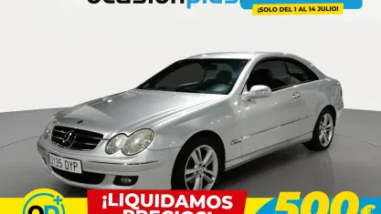 Usado Mercedes CLK200 Avantgarde 163 CV (119 kW) 2006 Gris Coupe