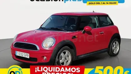 Usado Mini ONE 95 CV (69 kW) 2009 Rojo Utilitario