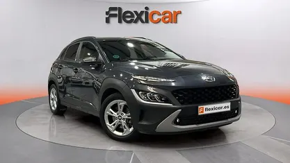 Usado Hyundai Kona N Line 120 CV (88 kW) 2022 Gris SUV