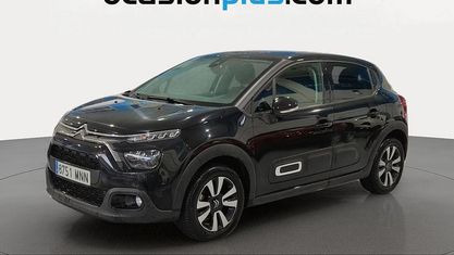 Begagnad Citroën C3 PureTech 110 HK (80 kW) 2024 Svart Halvkombi