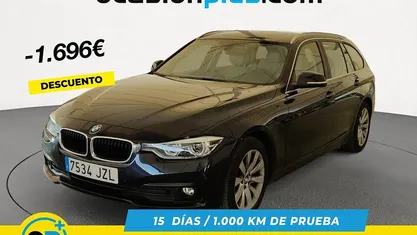 Azul Usado 2017 BMW 318 Familiar | 21.204 € (Precio justo)