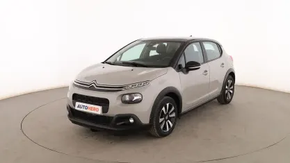 Usado Citroën C3 Feel 110 CV (80 kW) 2017 Gris Berlina