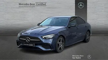 Azul sodalita (metallic) Usado 2025 Mercedes C200 AMG line Berlina | 43.990 € (Buen precio)