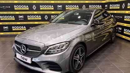 Usado Mercedes C200 160 CV (117 kW) 2020 Gris / plata Berlina