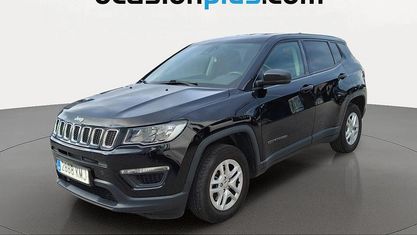 Używany Jeep Compass Sport 120 KM (88 kW) 2018 Czarny SUV