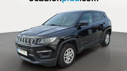Käytetty Jeep Compass Sport 120 HP (88 kW) 2018 Musta Katumaasturi