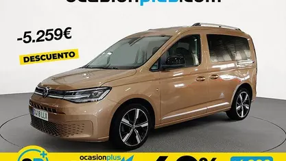 Usado VW Caddy Life 122 CV (89 kW) 2020 Marrón Monovolumen