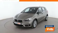 Gris Usado 2017 BMW 218 Active Tourer Luxury Line Monovolumen | 19.199 € (Buen precio)