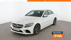 Usado 2018 Mercedes C220 AMG line Berlina | 26.999 € (Precio justo)
