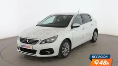 Blanco Usado 2021 Peugeot 308 Allure Berlina | 14.399 € (Precio justo)