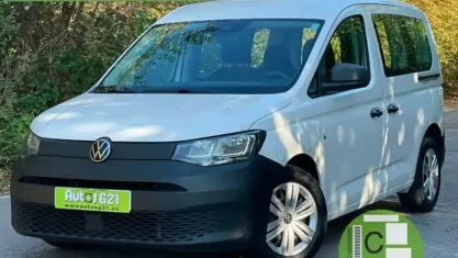 Usado VW Caddy 102 CV (75 kW) 2021 Blanco Monovolumen