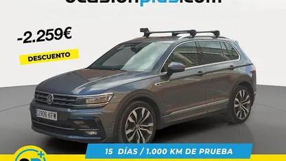 Gris Usado 2017 VW Tiguan R-line SUV | 24.491 € (Precio justo)