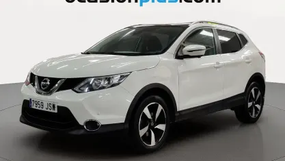 Usado Nissan Qashqai N-Connecta 110 CV (80 kW) 2016 Blanco SUV