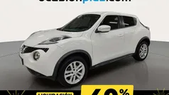 Blanco Usado 2016 Nissan Juke Acenta SUV | 11.200 € (Precio justo)