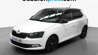 Usado Skoda Fabia Ambition 75 CV (55 kW) 2016 Blanco Utilitario