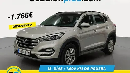 Blanco Usado 2017 Hyundai Tucson SUV | 14.584 € (Precio justo)