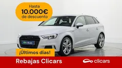 Blanco Usado 2020 Audi A3 Sportback g-tron S-Line Berlina | 18.390 € (Precio justo)