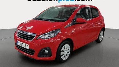 Usado Peugeot 108 Active 72 CV (52 kW) 2020 Rojo Utilitario