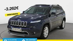 Azul Usado 2018 Jeep Cherokee Limited SUV | 16.250 € (Precio justo)